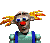 clowns head