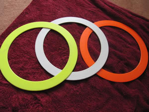 Colour Change Juggling Rings